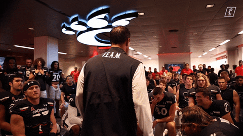 College Sports Sport GIF by Cincinnati Bearcats