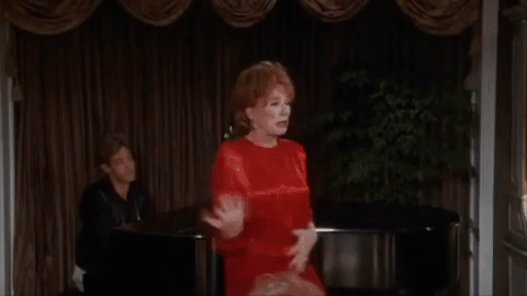 meryl streep singing doris GIF