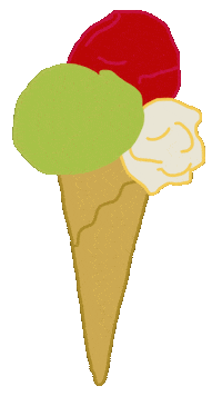 Waffeleis Sticker by kapelusch