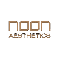 NOONBAesthetics noon noon aesthetics noon skincare noon logo Sticker