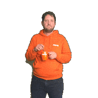 Orange Tasse Sticker by Primo
