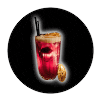purpleight christmas purple cocktail yeniyil Sticker