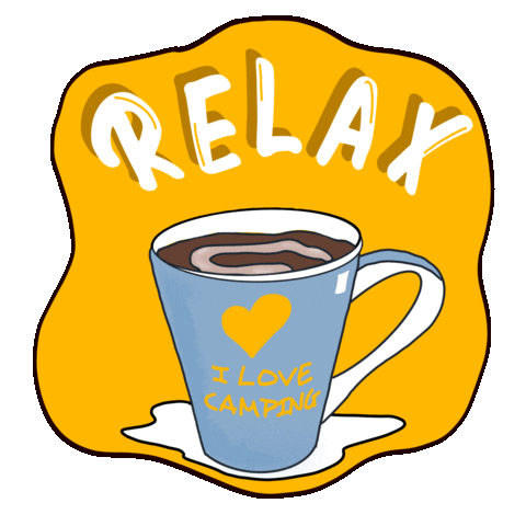 Holiday Camping Sticker by Reiseausschnitte