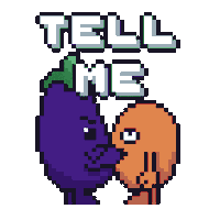 Tell Me Potato Sticker by Potatoz by 9GAG