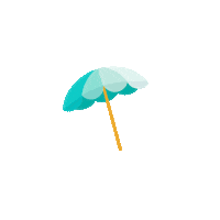 Summer Beach Sticker by Statusphere