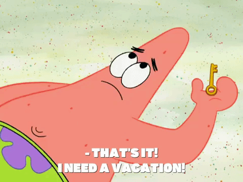 season 8 spongebob's runaway roadtrip: patrick's staycation GIF by SpongeBob SquarePants