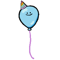 Happy Party Sticker by Stefanie Shank