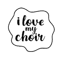 Choir Coro Sticker by enjoythechoir