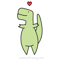 loofandtimmy love heart kawaii hug GIF