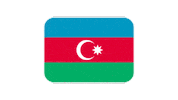 emojivid emoji flag azerbaijan emojivid Sticker