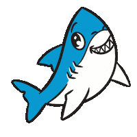 Swim Shark Sticker by Buzz Franchise Brands
