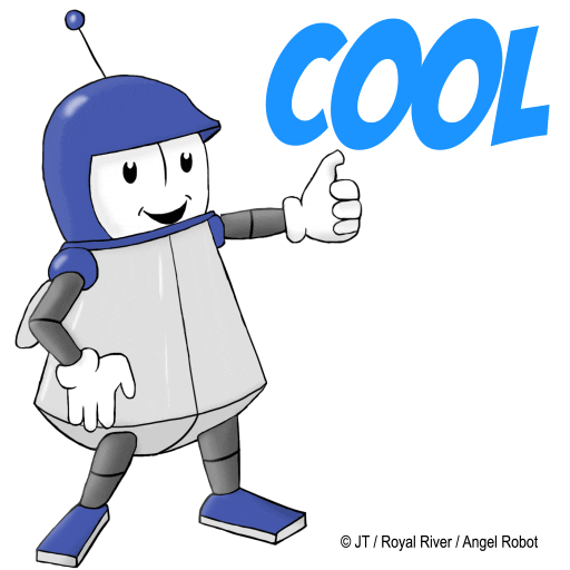 Happy Robot Sticker by Royalrivermusik