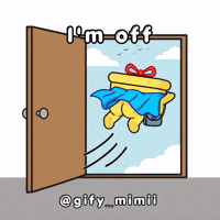 バイバイ 퇴근 GIF