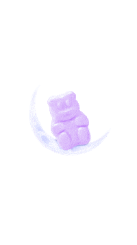 Moon Sleep Sticker by SugarBearHair