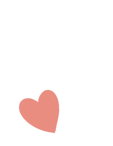 Heart Love Sticker by Courtney Ahn Design