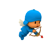 I Love You 3D Sticker by Pocoyo