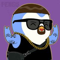 Party Dancing GIF by Pudgy Penguins