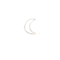 Pkirsner stars moon moonlight estrela Sticker