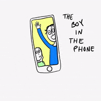 The Boy In The Phone GIF by cynomys