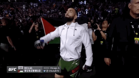 Belal Muhammad Sport GIF by UFC