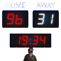 31 Away Sticker