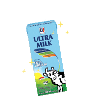milk susu ultra Sticker by Ultramilk