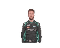 Racing Driver Thumbs Up Sticker by Jaguar Racing