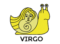 Zodiac Snail Sticker