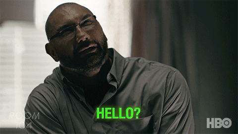 Dave Bautista Hello GIF by Room104