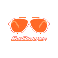 BluBlocker sunglasses 1980s 1990s shades Sticker