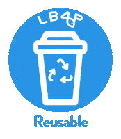 Cup Icon Sticker by Life Before Plastik