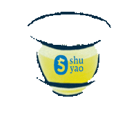 shuyao_teekultur tea glass tee teapot Sticker