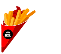 Fries Chips Sticker by City of Brussels