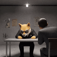 Serious Shiba Inu GIF by Doge Pound