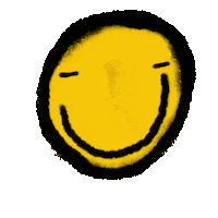 Happy Smiley Face Sticker