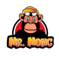 MisterMonc dance monkey cool monkey mr monc mister monc Sticker