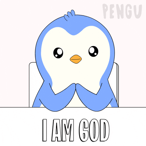 Penguin I Am Him GIF by Pudgy Penguins