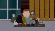 dog garbage GIF by South Park 