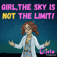girlsinspace space girls stem meninas GIF