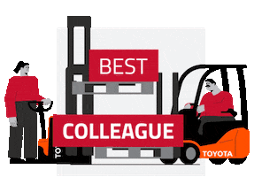 Team Move Sticker by Toyota Material Handling