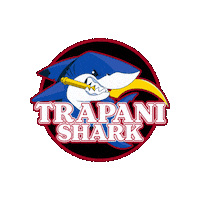 TrapaniShark basket trapani lnp trapanishark Sticker