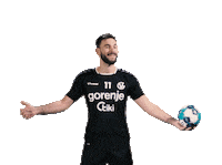 Rkgv Rokometniklubgorenjevelenje Gorenje Velenje Črnorumenokoteno Gorenjevelenje Handball Sticker by RK Gorenje Velenje