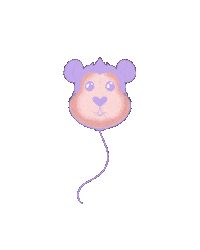 Balloon Mickey Sticker