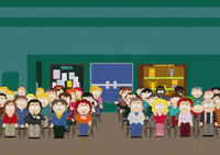crowd group GIF by South Park 