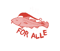Christmas Vegan Sticker by Kaffekatten