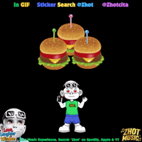 Fast Food Hamburger GIF by Zhot Music