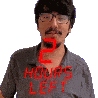 2 Hours 2Hrs Sticker