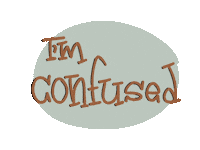 Confused Sticker
