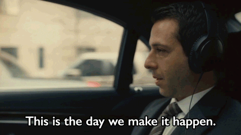 Excited Game Day GIF by SuccessionHBO. Mastering the art of vendor and supplier negotiation.