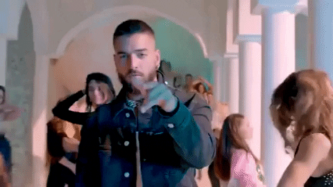 hola senorita GIF by Maluma